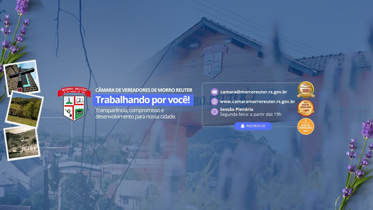 Sessão ordinária Câmara de Vereadores de Morro Reuter