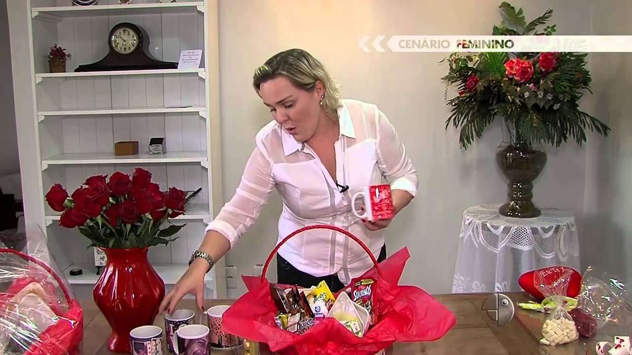 Cesta Café da Manhã - Aprenda a montar - Cenário Feminino em 23/05/2015
