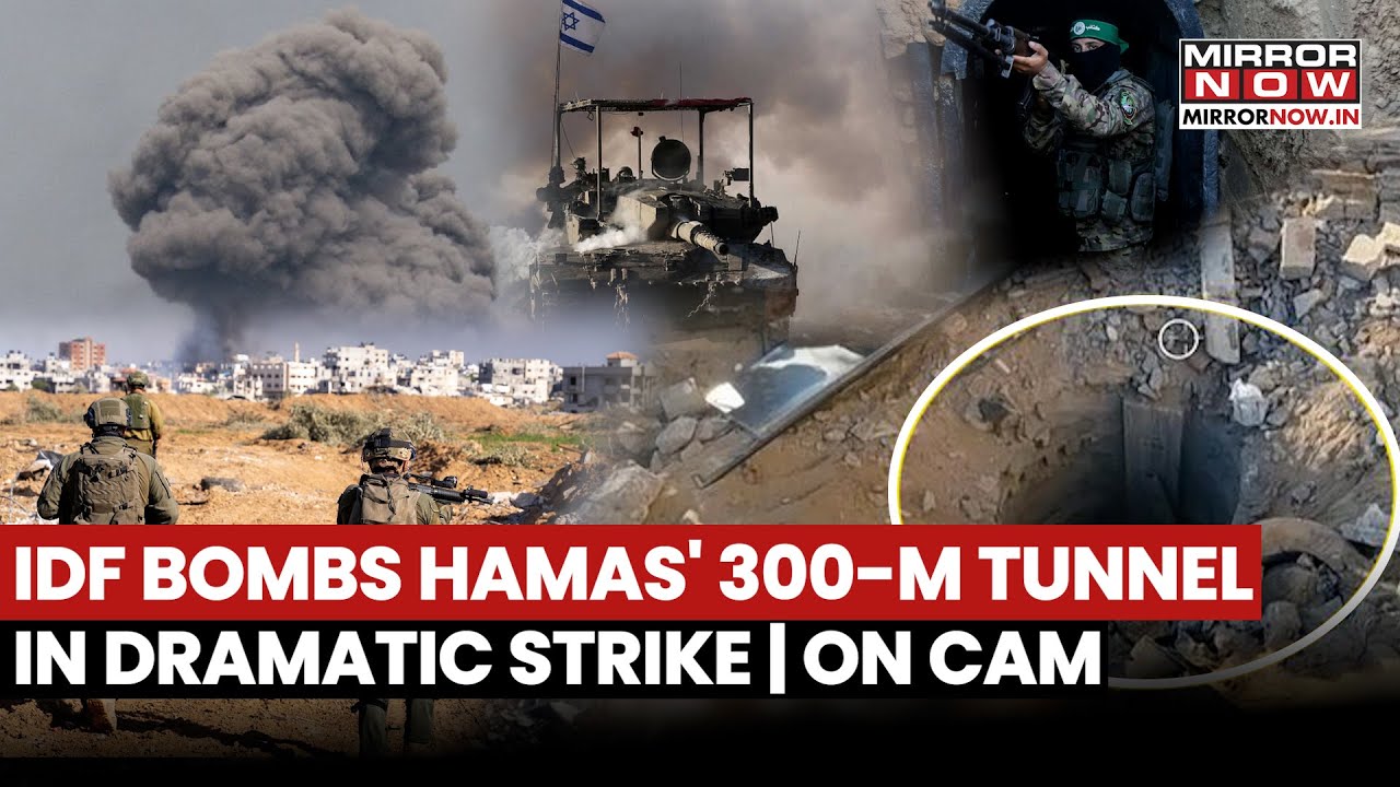 IDF's Dramatic Gaza Fury; Bombs 300-M Hamas Tunnel; On Cam: Explosive, RPGs Seized |Action Packed Op