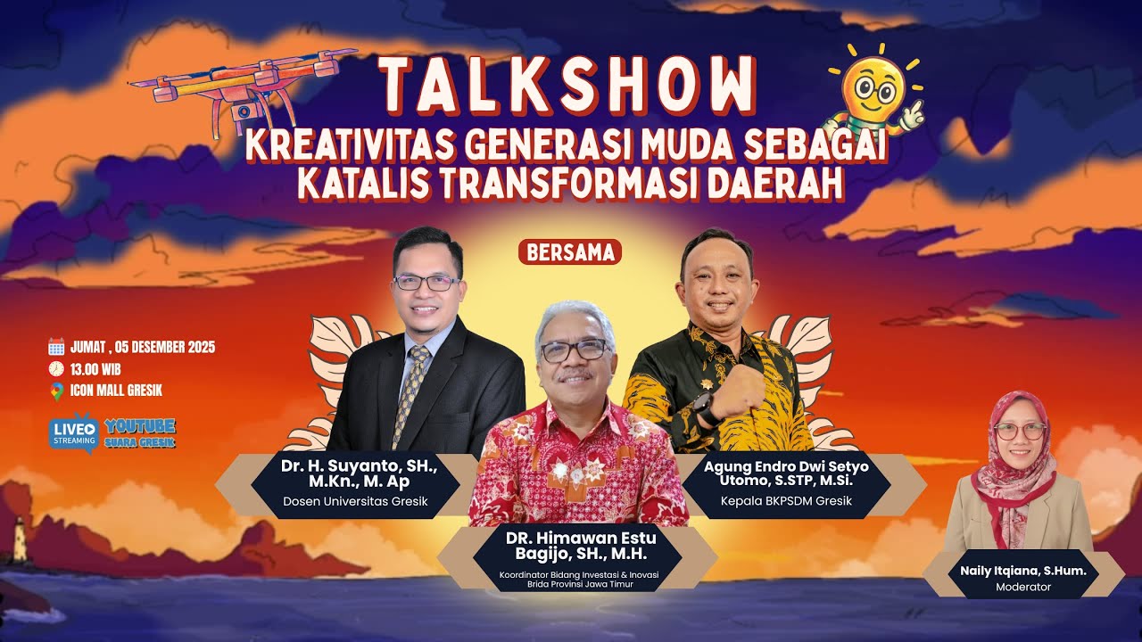 [LIVE] TALKSHOW GINOFEST 2025 - KREATIVITAS GENERASI MUDA SEBAGAI KATALIS TRANSFORMASI DAERAH