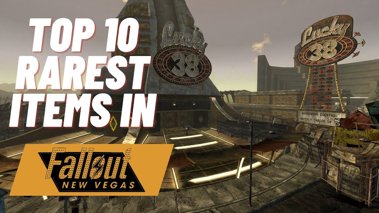 Каковы 10 самых редких предметов в Fallout: New Vegas?