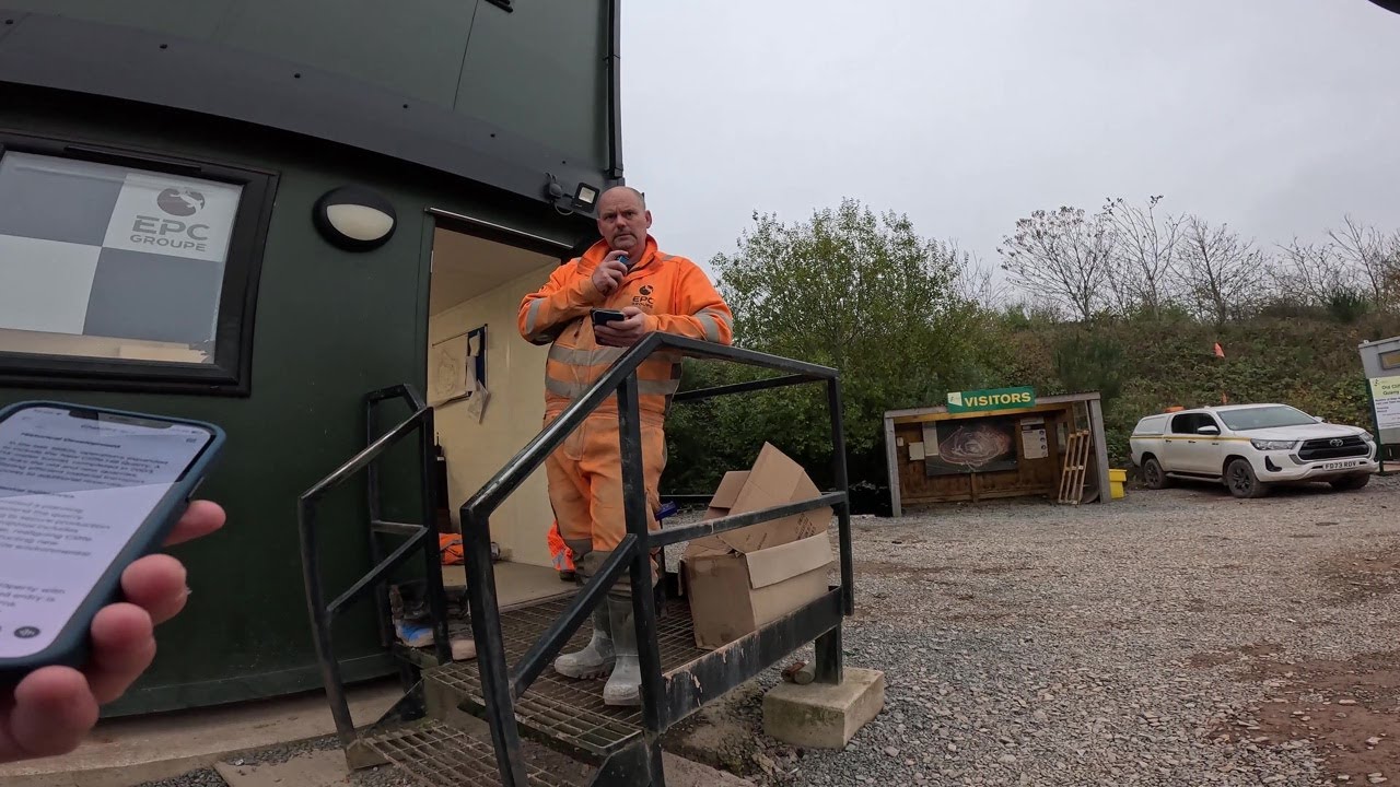 Just Be Careful As Drones Operate On This Quarry 😁🎥🛸✔