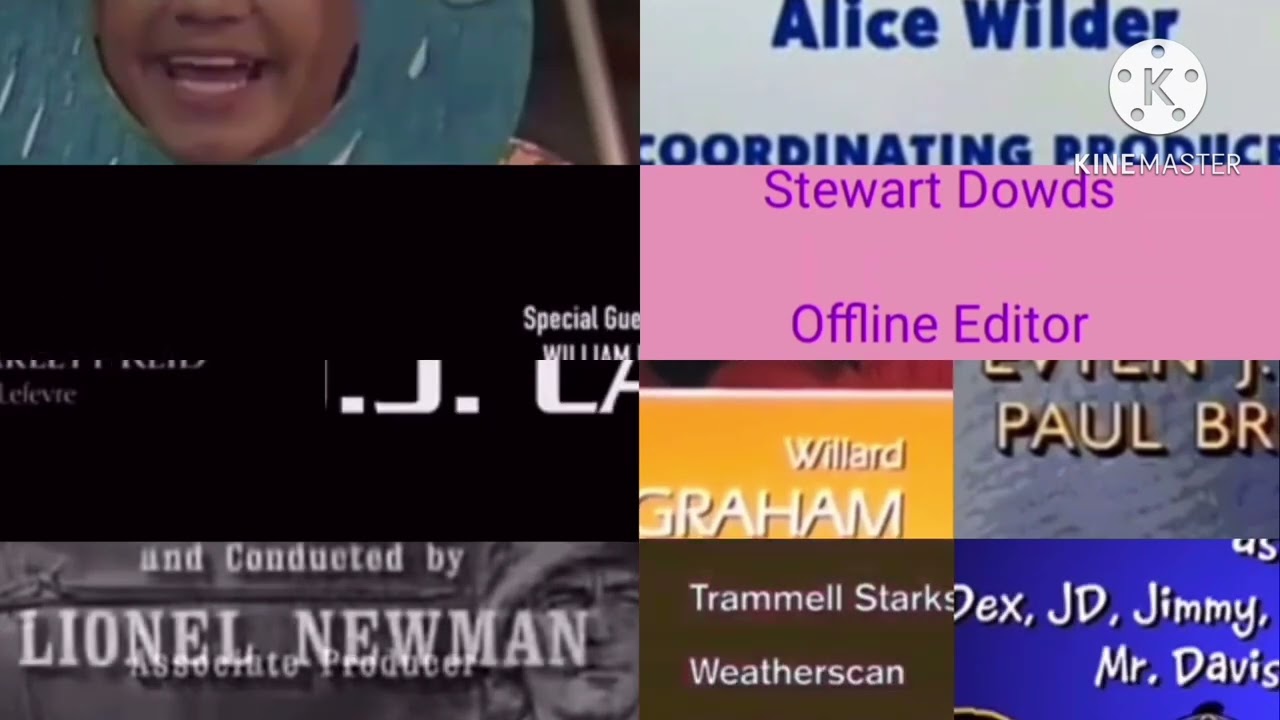 Andor, Barney, Baywatch, BC, C, DB, DD:COD, FUBAR, EOP, Goliath, MAW, NJTE, SG Credits Remix