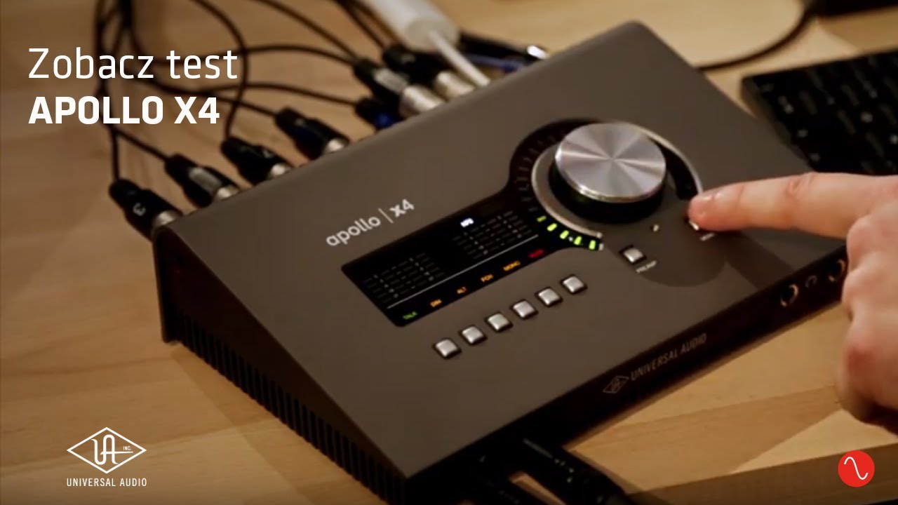 Interfejs audio APOLLO X4 z Universal Audio | Demo