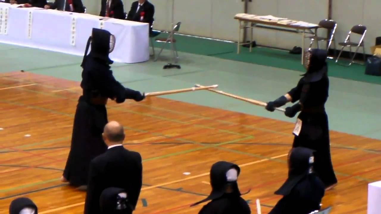 剣道七段審査　第一審査会場　20の立ち合い