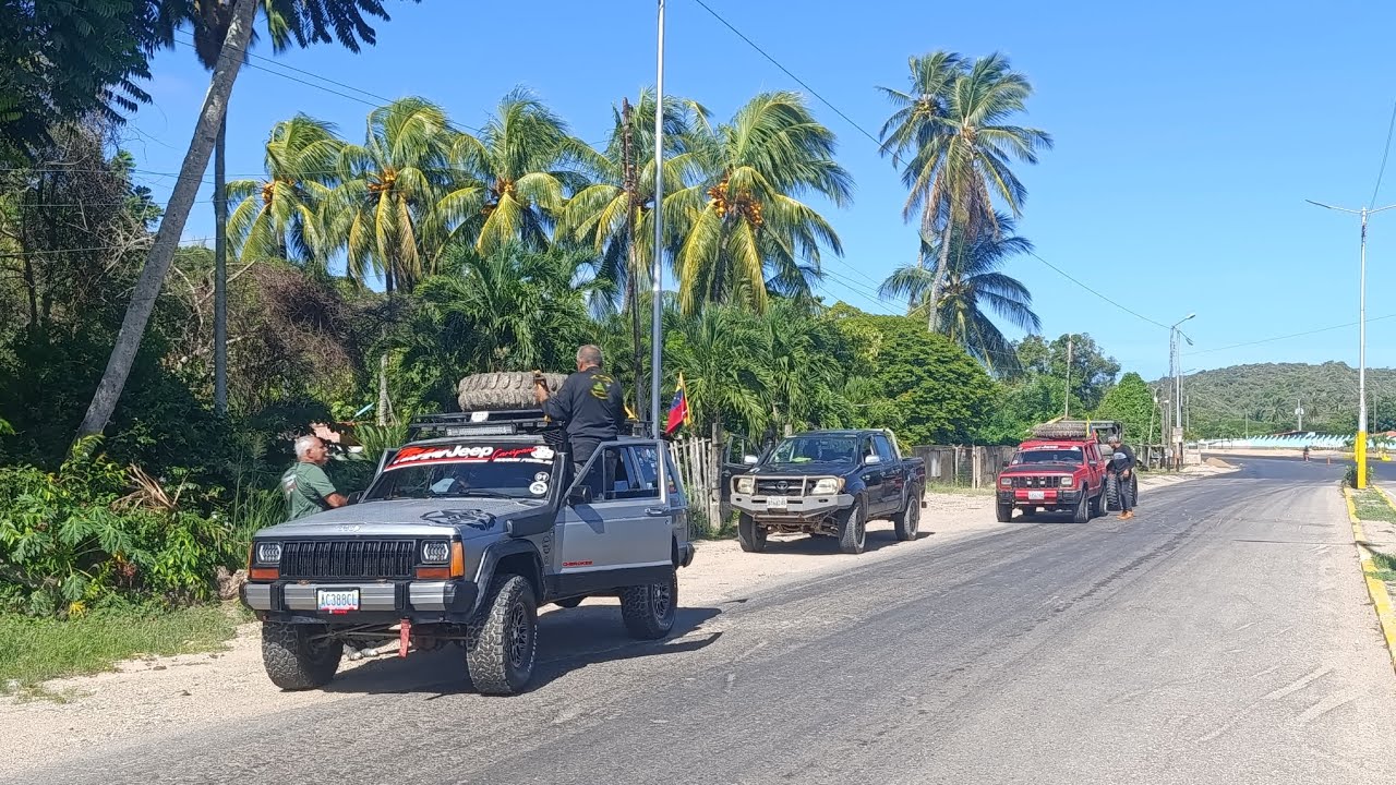 Rusty trial 4x4 el pilar - Team Jeep Carúpano 🇻🇪 parte 1 #venezuela #jeep #4x4 