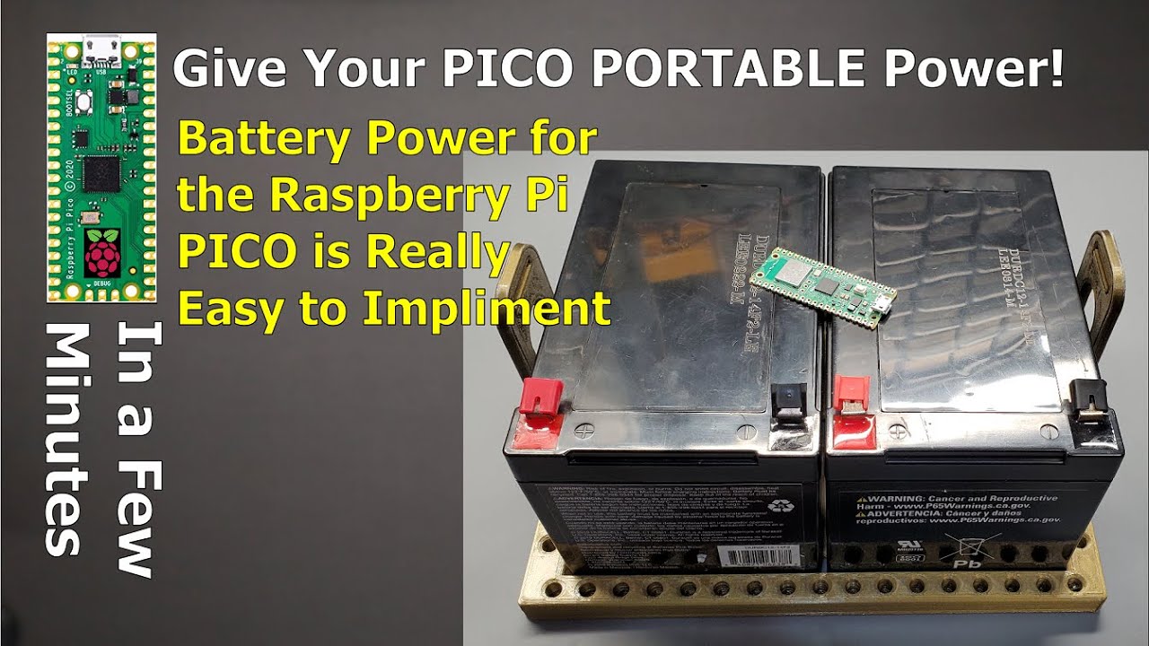 Intro to Battery Powered PICOs
