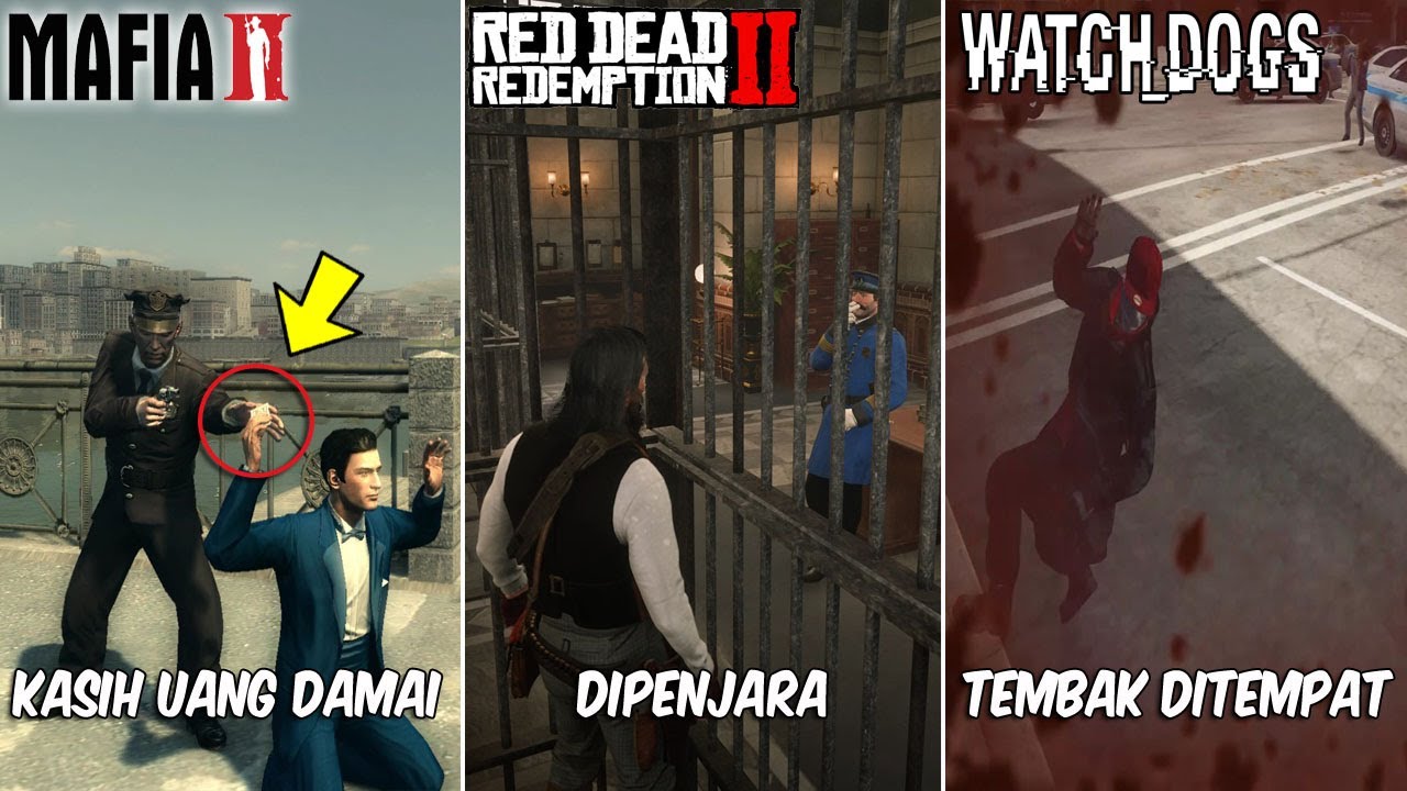 DITANGKAP POLISI PADA 10 GAME OPENWORLD, ADA YG +62 BANGET