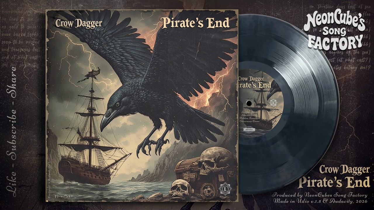 Crow Dagger - Pirate's End | 70's Progressive Rock / Prog Rock (FULL ALBUM)