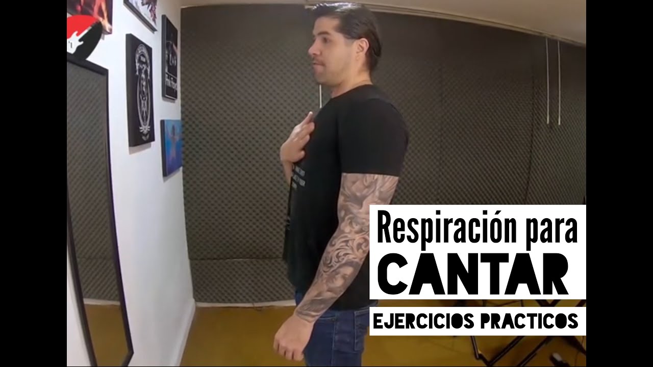 Tutorial Respiración para cantar y Ejercicios prácticos | (Eje 2)