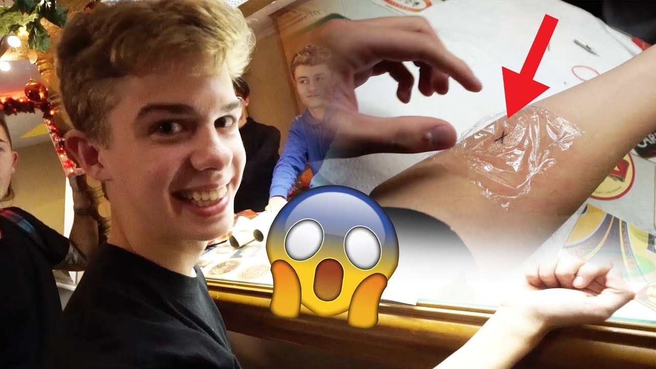 MY BROTHER NATHAN GOT A TATTOO!?!!?