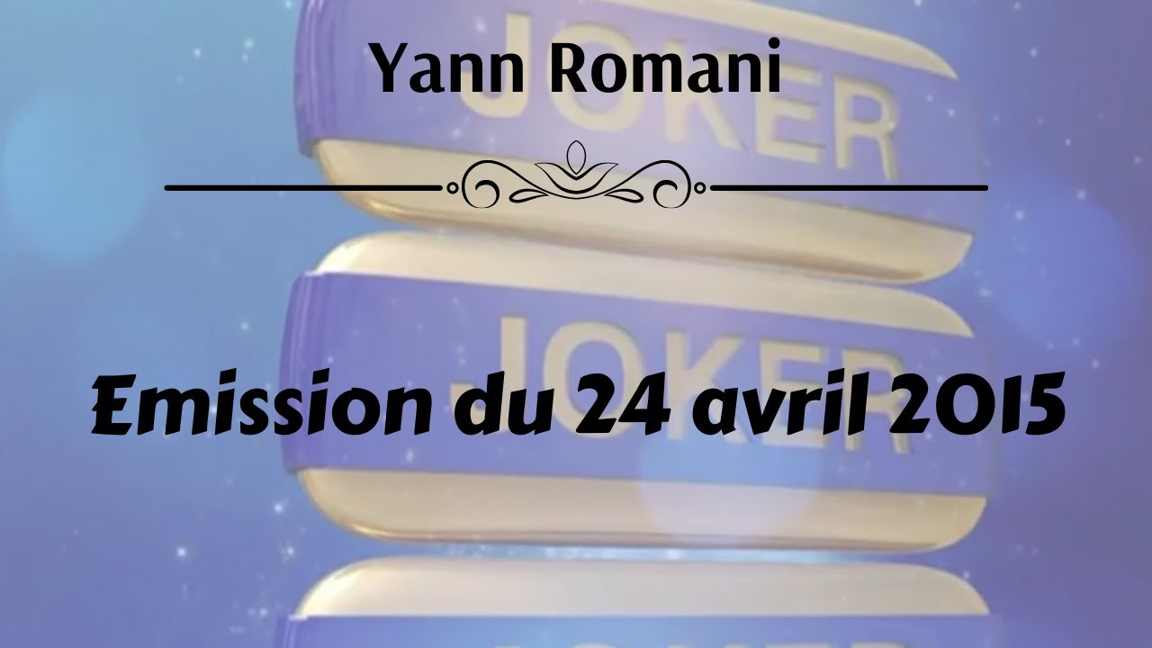 Joker - Vendredi 24 avril 2015