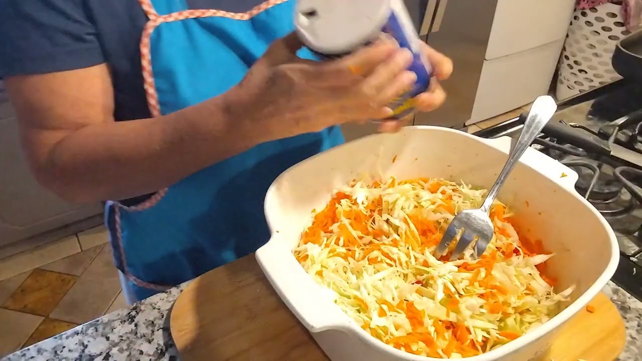 Curtido para Las Pupusas Salvadoreñas Estilo Paty.🇸🇻💯🎄