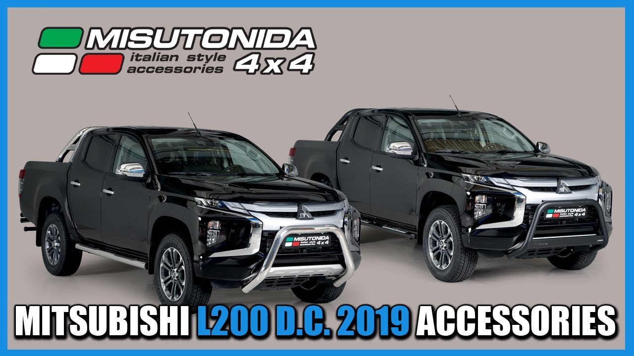 Misutonida 4x4: Mitsubishi L200 2019 accessories