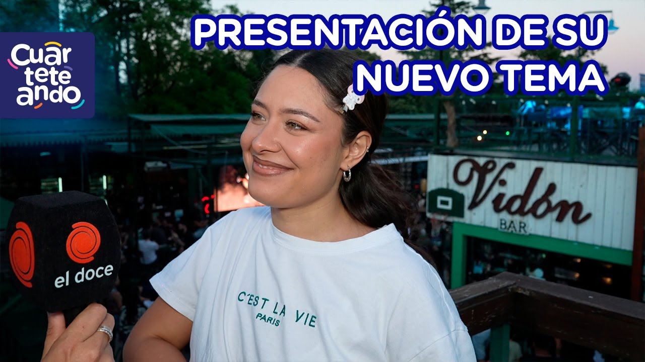 VALENTINA MÁRQUEZ en la presentación de su nuevo tema, habló sobre LISANDRO MÁRQUEZ | Cuarteteando