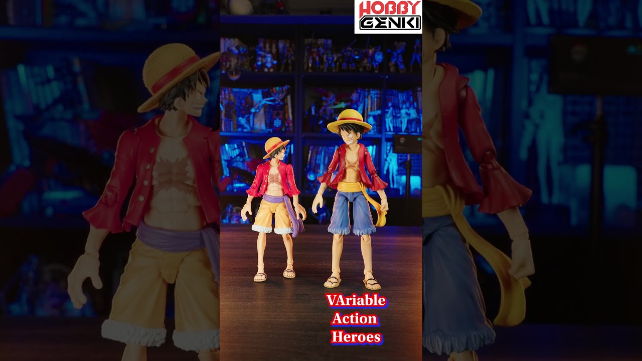 Size & Scale ! MANY Luffy One piece ! #shfiguarts #onepiece
