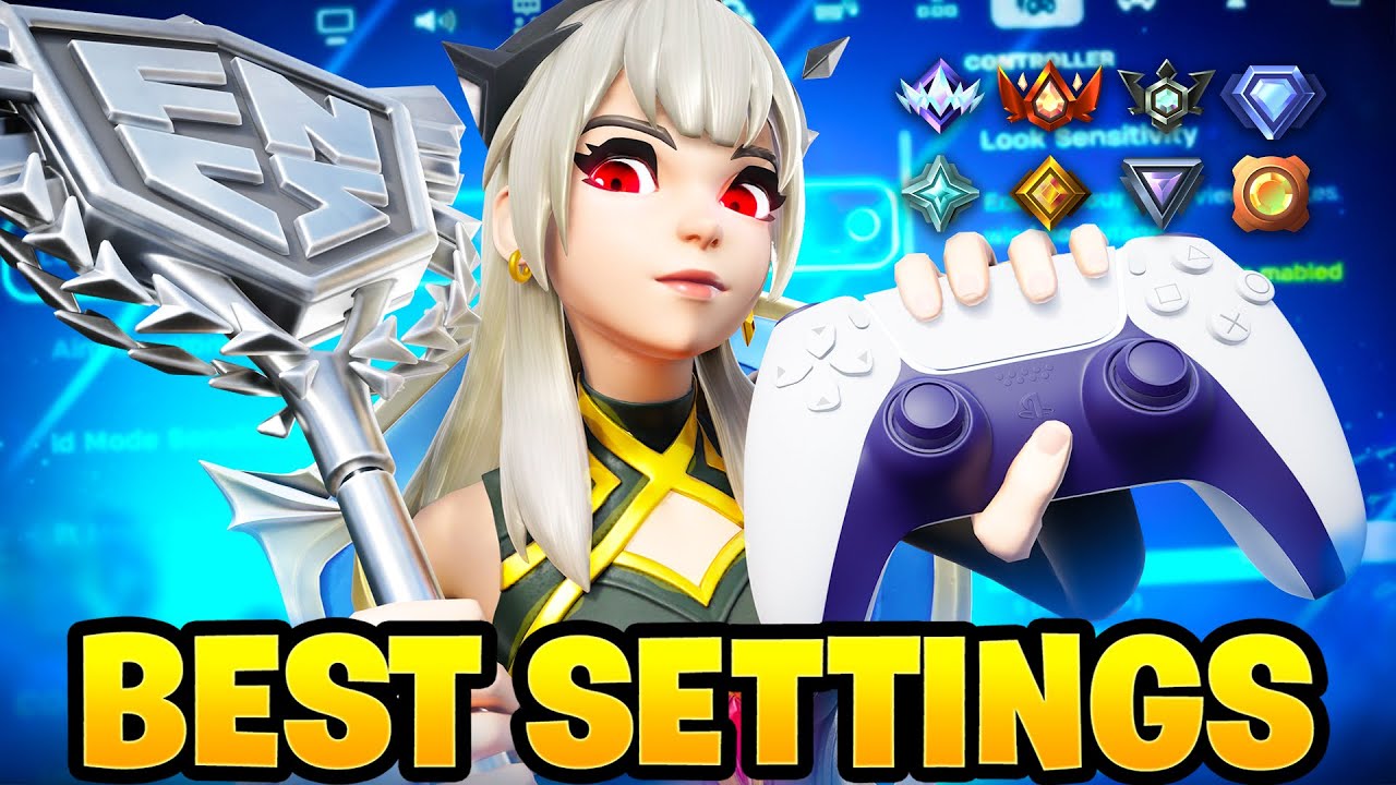 NEW BEST Controller SETTINGS + Aimbot Sensitivity in Fortnite Chapter 7!(PS4/XBOX/PS5/PC)