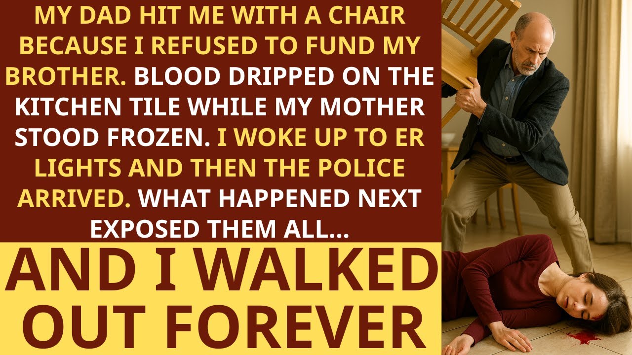My Dad Hit Me Until I Bled—Because I Refused To Give My Brother My Credit Card  So I Chose