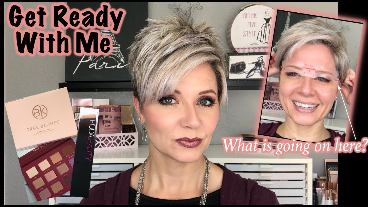 GRWM: Пробую НОВЫЕ продукты, включая трафареты для бровей!🤣