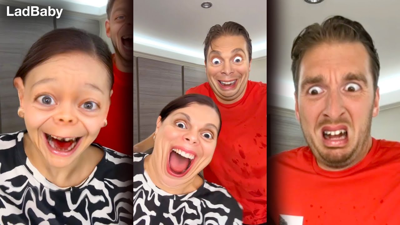 Попробуй не засмеяться, смешной челлендж с фильтрами 🤣