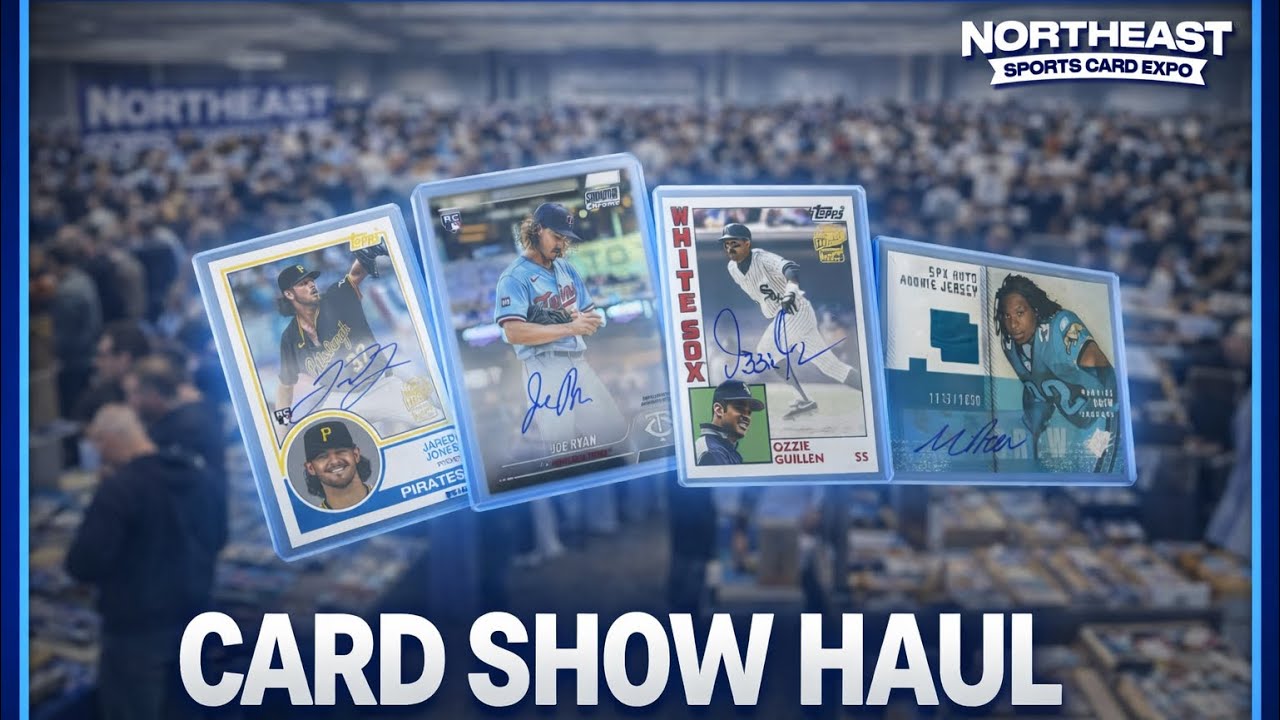 Card Show Pickups From The Northeast Sports Card Expo! (March 2026) 