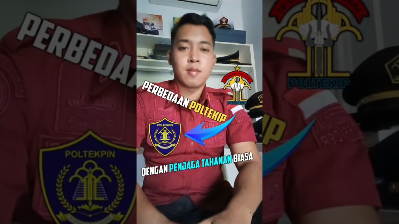 Langsung jadi perwira! Inilah Perbedaan Lulusan Poltekip dengan Penjaga Tahanan biasa