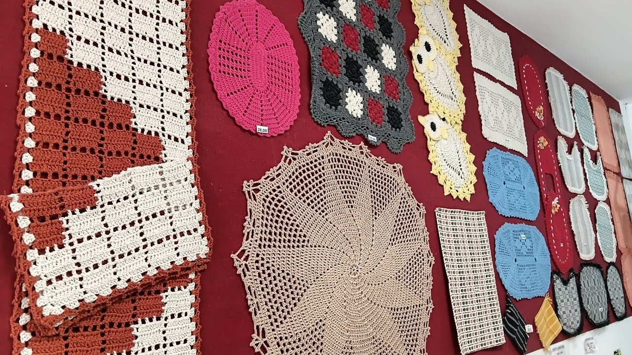 Bordados Ibitinga: Mercadão do Croche , tapetes, passadeira a preço de fábrica. 