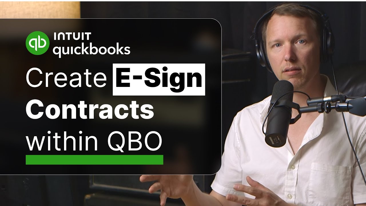 QuickBooks E-Sign Contracts | The BEST Tutorial 2026
