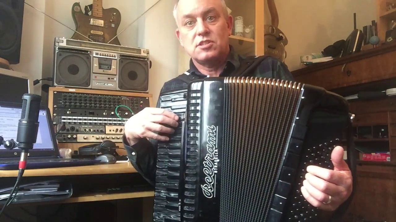 Chromatic Scale for Accordion Left Hand