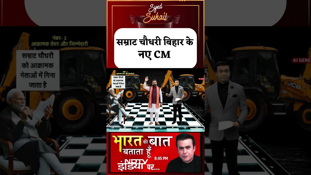 Bihar New CM: Samrat Choudhary बिहार के नए CM | Syed Suhail