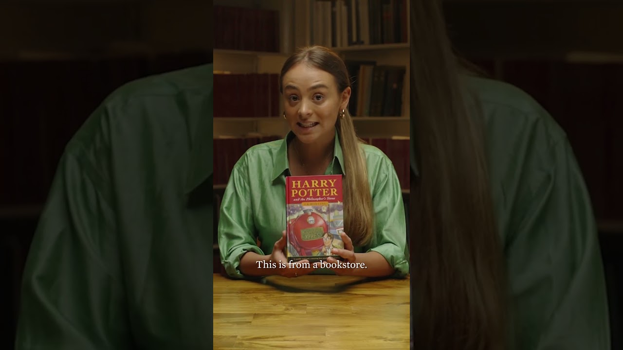 This copy of #HarryPotter and the Philosopher's Stone is worth $100,000. Here&rsquo;s why. #books