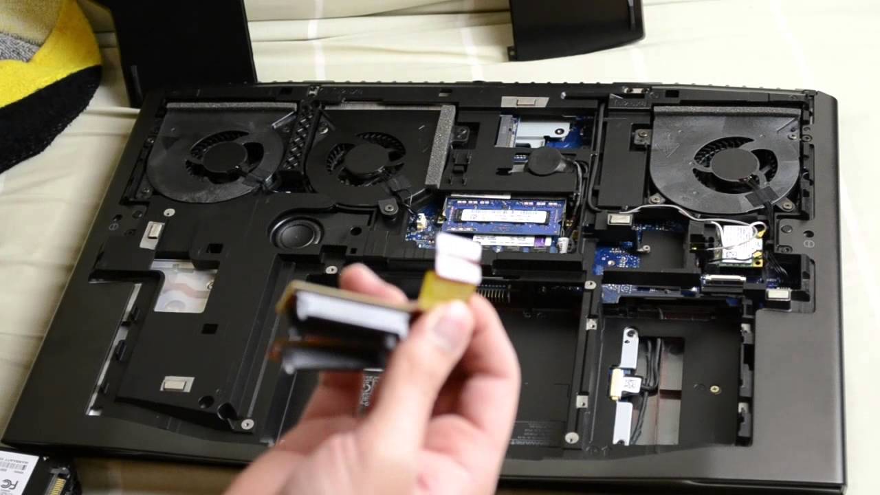 Alienware M18x R2 Ram and Hard Drive Upgrade Tutorial