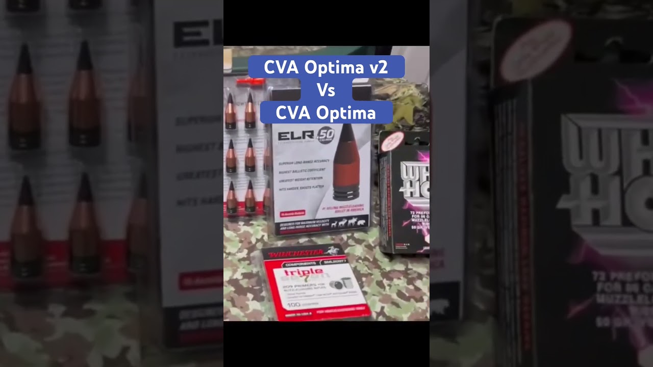 CVA Optima V2. Идеальные патроны для моей винтовки!