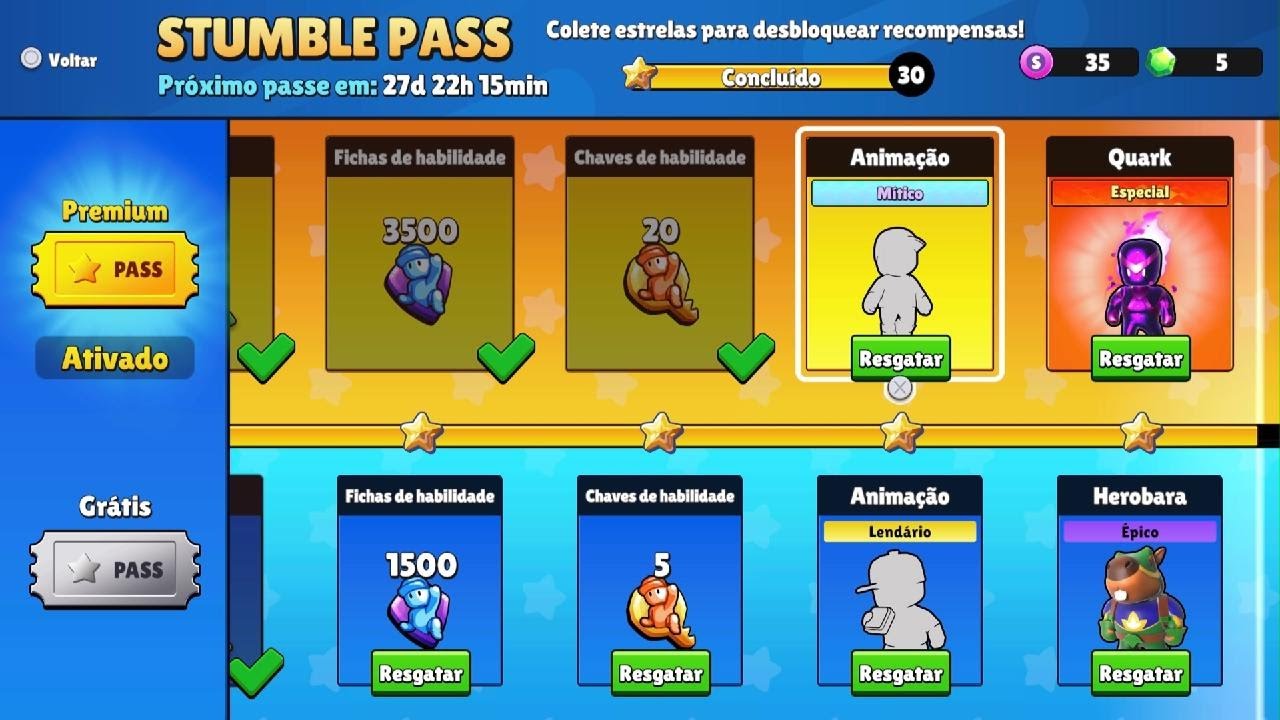 Comprando o passe