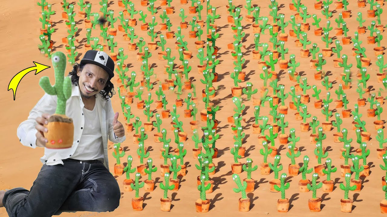 ماذا يحدث إذا تحدثت مع 100 صبار متكلم في نفس المكان ــ النهاية صادمة😱
