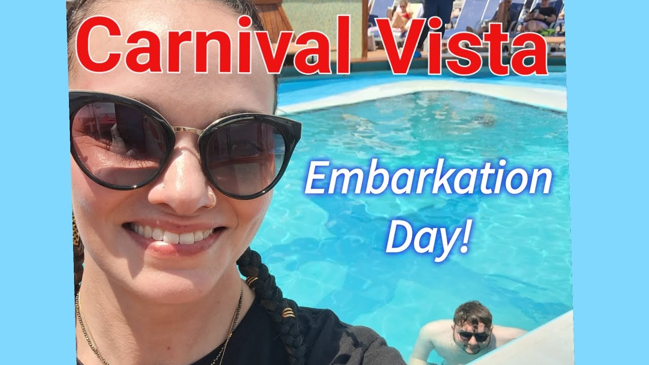 A Day Aboard Carnival Vista: Embarkation Activities 🛳🎉 #carnival #carnivalvista #cruisevlog
