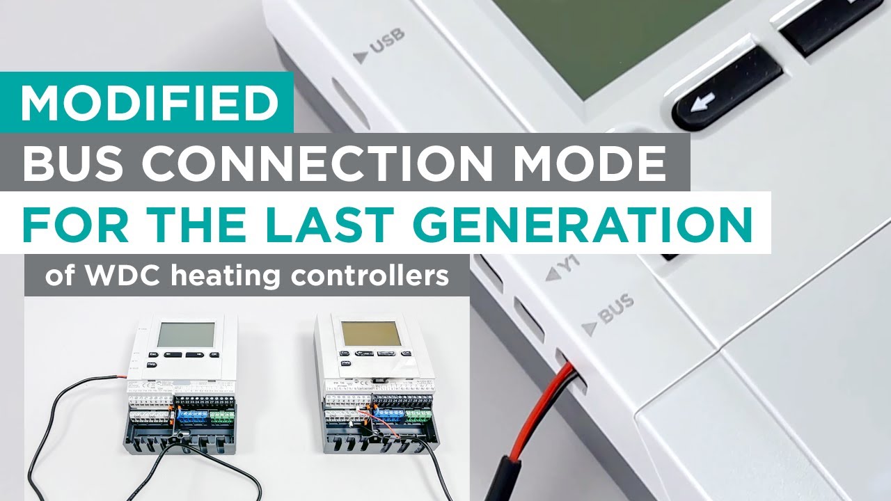 Updated: Modified BUS connection mode for WDC controllers - quick and easy to connect!