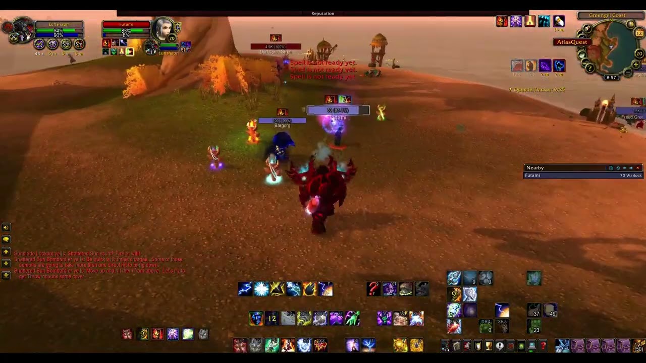 WoW WotLK Classic Pre Patch Tauren Elemental Shaman PvP