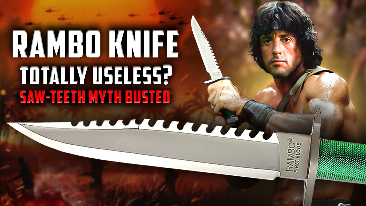 Rambo First Blood Knife ZŁAMANY: Totalna porażka z piłą-zębami? Wyniki testu Cię zaskoczą