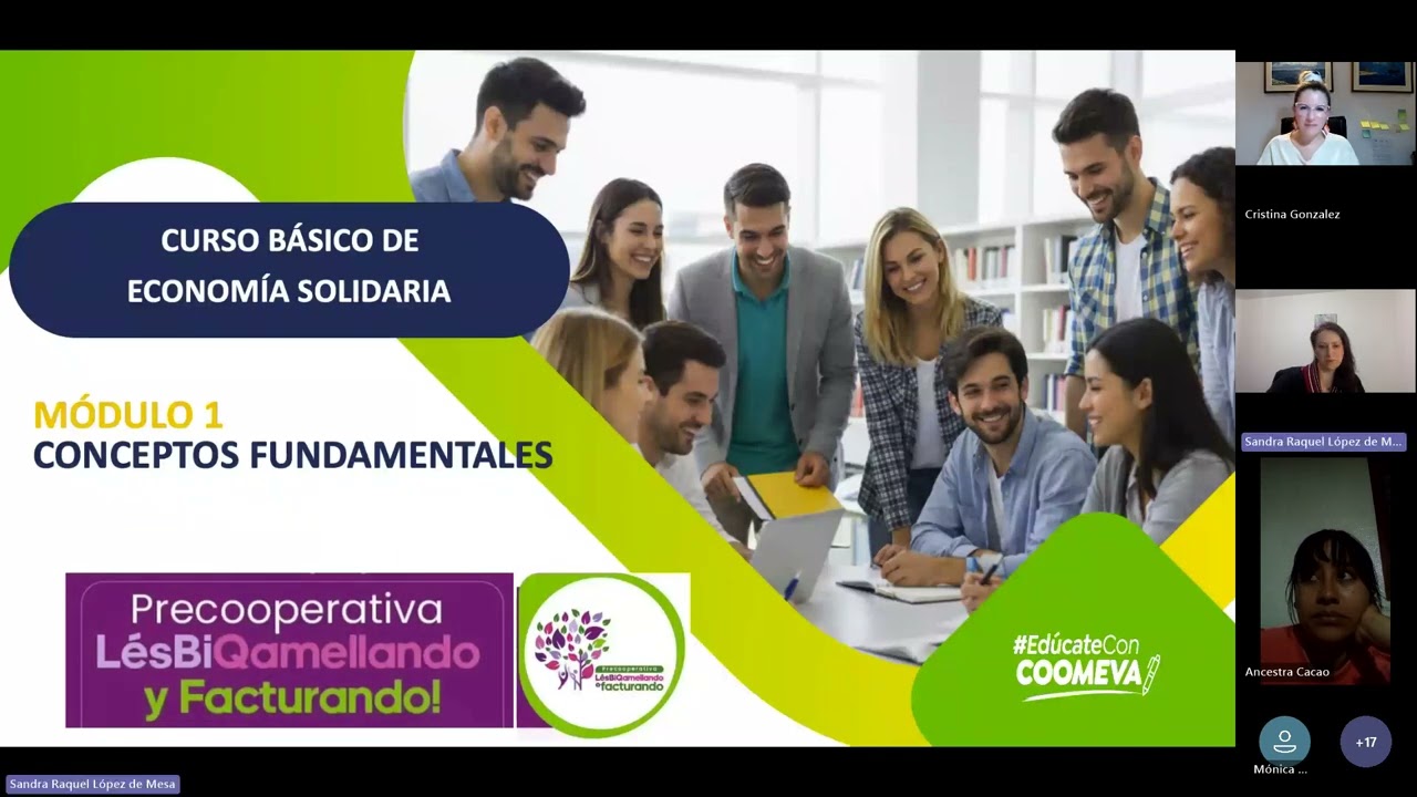 Precooperativa LésBiQamellando y Facturando - Sesión 1 Curso de Economía Solidaria