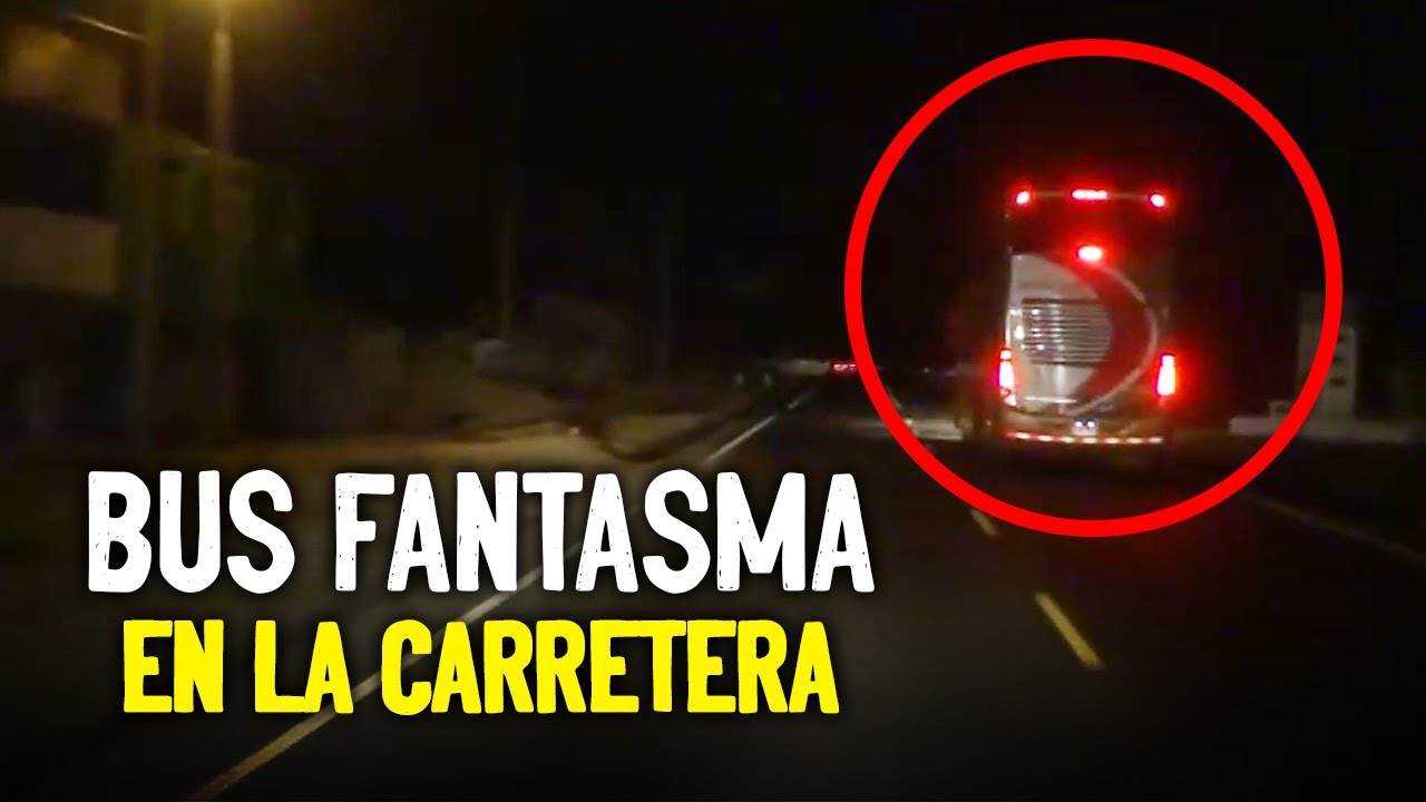 Bus FANTASMA en la carretera | viaje PARANORMAL