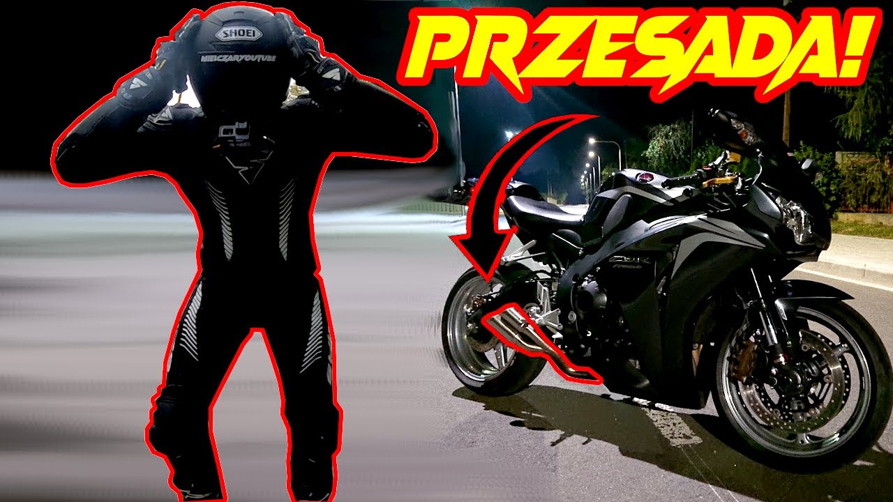 GŁOŚNY WYDECH W MOTOCYKLU! | REAKCJE LUDZI | VLOG