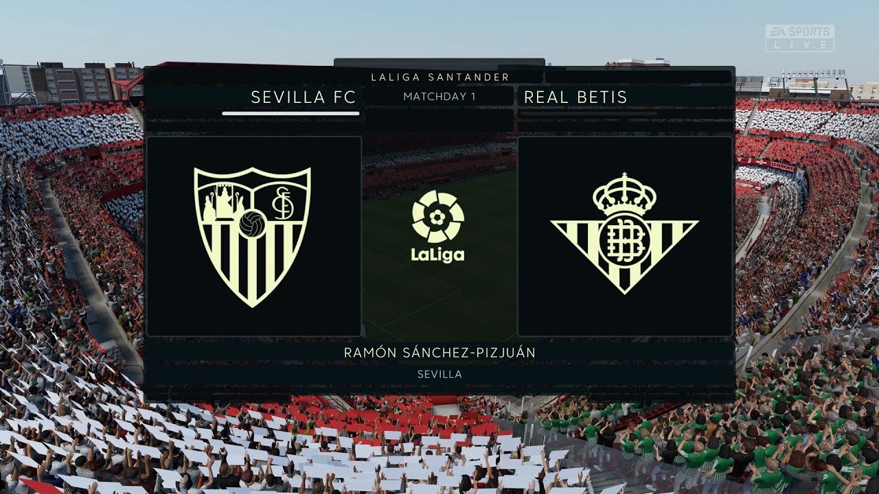 FIFA 20 | Sevilla FC vs Real Betis - Ram&oacute;n S&aacute;nchez Pizju&aacute;n Stadium (Full Gameplay)