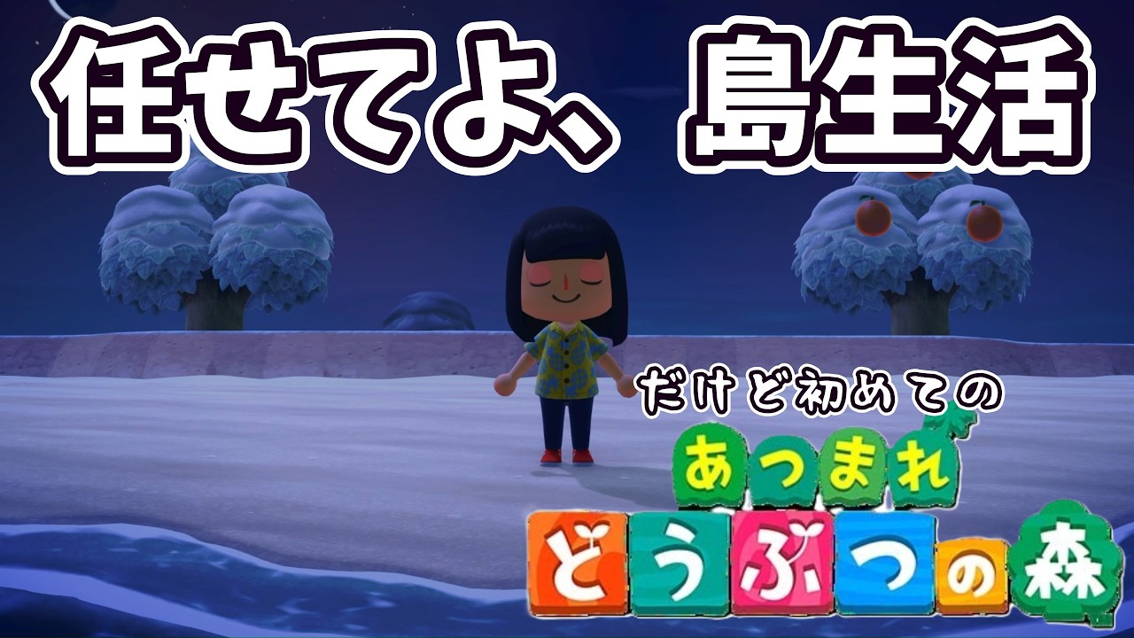【あつまれどうぶつの森】初めてのあつ森、2度目の島生活【Switch2】