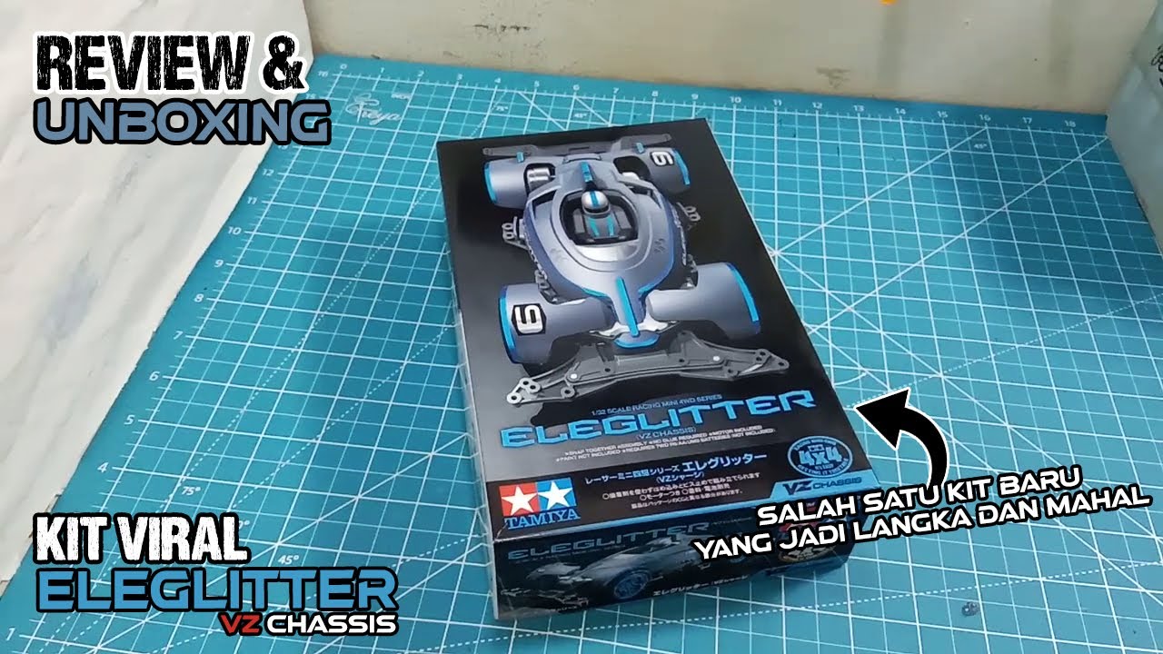 [ミニ四駆 ] Unboxing dan Review Kit Eleglitter #123