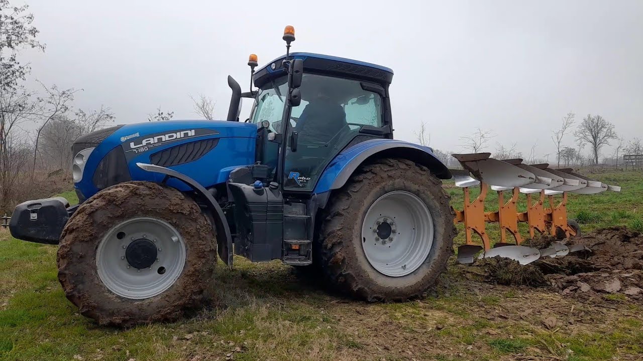 Landini 180 + Quadrivomero Moro