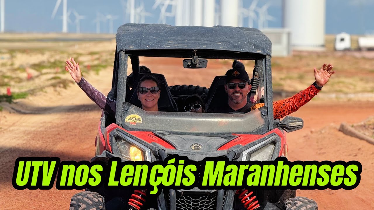 Passeio de UTV nos lençóis Maranhenses