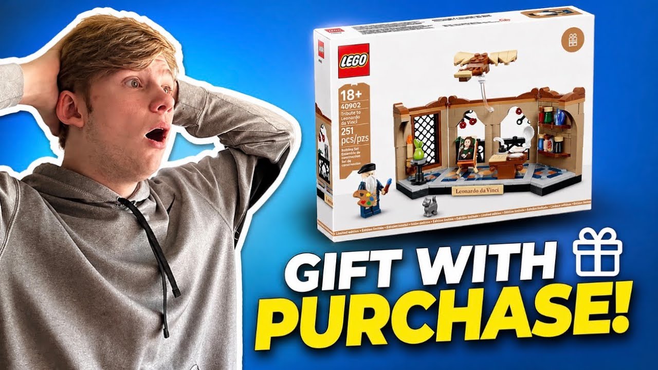 LEGO Leonardo da Vinci GWP 40902 - Worth Getting or Skipping?