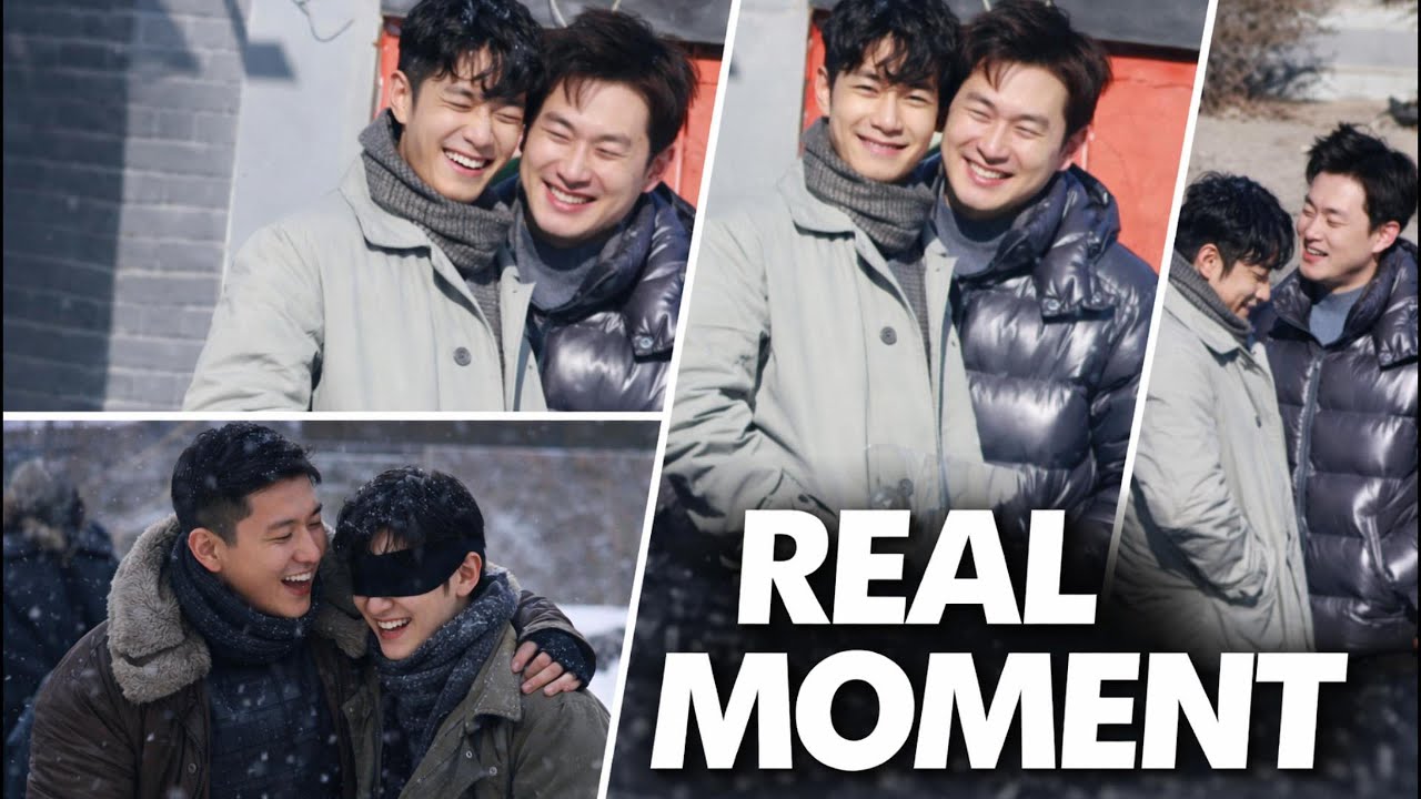 🔥WOW! Xiao Zhan & Wang Yanlin Laughing in Snow &ndash; BTS Goes Viral