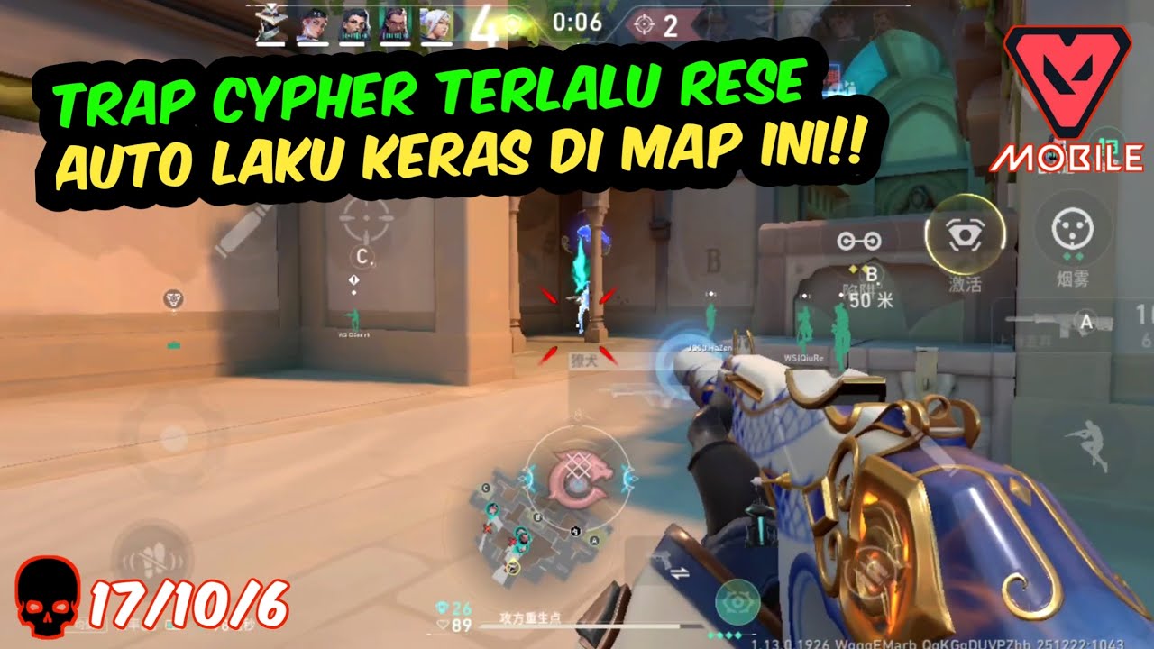HASIL ADAPTASI CEPAT DI MAP BARU INI LANGSUNG BIKIN MUSUH PUSING KE UBUN UBUN.... #valorant 